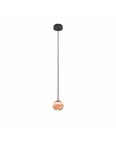 Lámpara colgante Bora – Beneito & Faure – Lámpara moderna Ø 7 cm, LED 2700K/3000K
