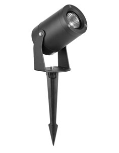 Lámpara estaca de exterior Sair – Beneito & Faure – Lámpara para iluminar jardines, Fabricada en aluminio blanco o negro 2