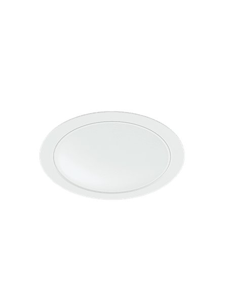 Lámpara empotrable downlight Noi – Beneito & Faure – Lámpara redonda LED 3000K/4000K, Regulable, Ø 15 cm