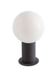 Baliza de exterior Moon – Faro – Sobremuro Gris Oscuro, E27 2