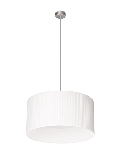 Lámpara colgante In Translucent – Massmi – Pantalla plisada, Diámetro: 50/70 cm