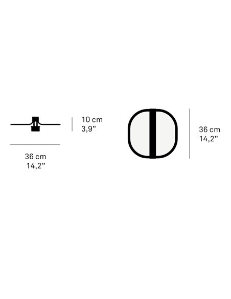 Aplique de pared Omma – LZF – Pantalla de madera natural, LED regulable