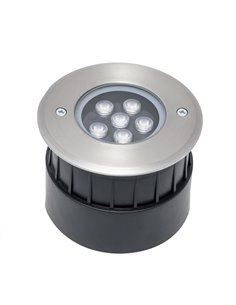 Lámpara de exterior para suelo Incasso – FORLIGHT – Foco de acero inoxidable, LED PRO 3000K, Diámetro: 12 cm 2