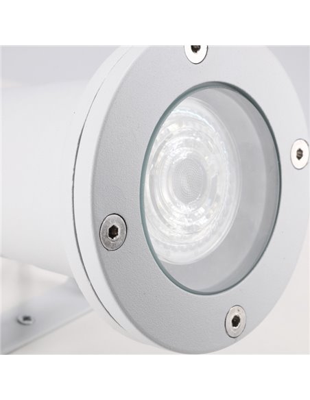 Proyector de suelo y estaca de exterior Post – FORLIGHT – Lámpara de aluminio, GU10 IP65