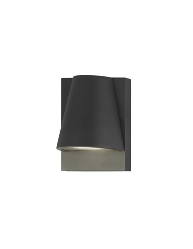 Aplique de pared de exterior Kala – FORLIGHT – Lámpara antracita, GU10 IP44