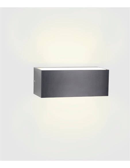Aplique de pared de exterior Ara – FORLIGHT – Lámpara moderna, E27 15W, Apto para ambientes salinos
