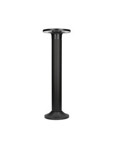 Baliza de exterior Yika – FORLIGHT – Lámpara moderna negra, LED 3000K 7,9W IP44, Altura: 52 cm 2