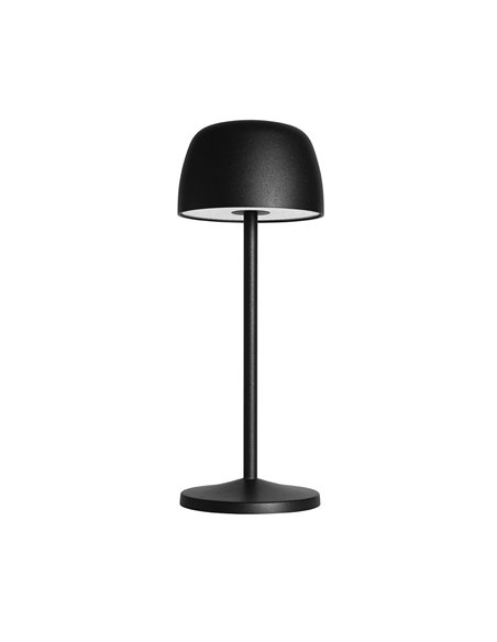 Lámpara portátil de exterior Treta – FORLIGHT – Carga por inducción magnética, LED regulable, USB