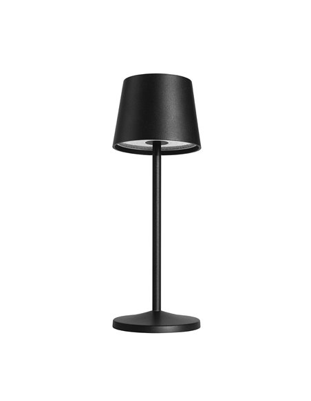 Lámpara portátil de exterior Treta – FORLIGHT – Lámpara táctil con USB, Carga por inducción magnética, LED regulable