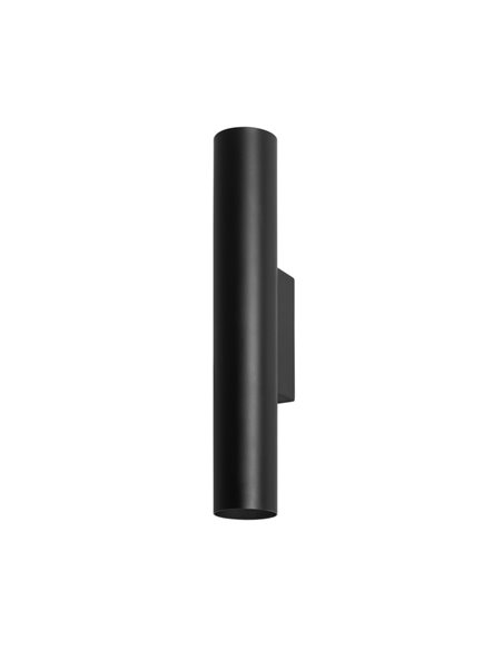 Aplique de pared Meds – FORLIGHT – Doble emisión de luz, Estructura de aluminio en negro