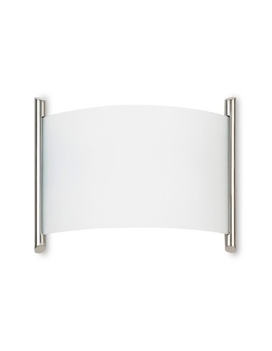 Aplique de pared Niza – FORLIGHT – Lámpara de cristal, Largo: 31 cm