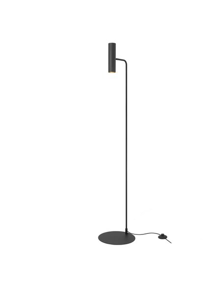 Lámpara de pie Meds – FORLIGHT – Lámpara de lectura con cabezal orientable, Altura: 145 cm