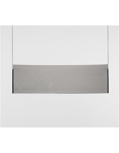Lámpara colgante de techo Nebra – a-emotional light – Lámpara decorativa LED 2173 lm 2700K, Disponible en topo y beige