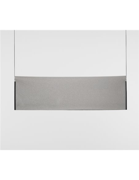Lámpara colgante de techo Nebra – a-emotional light – Lámpara decorativa LED 2173 lm 2700K, Disponible en topo y beige