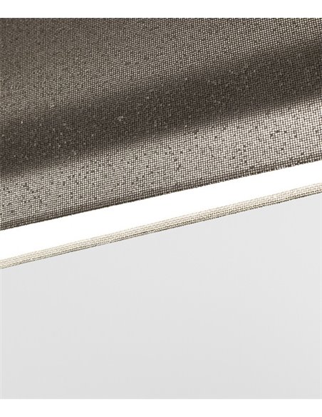 Lámpara colgante de techo Nebra – a-emotional light – Lámpara decorativa LED 2173 lm 2700K, Disponible en topo y beige