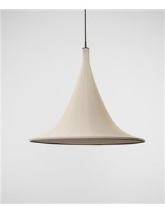 Lámpara de techo Cabana - a-emotional light – Pantalla hecha de punto 3D, Dos tamaños: 60 cm/90 cm 2
