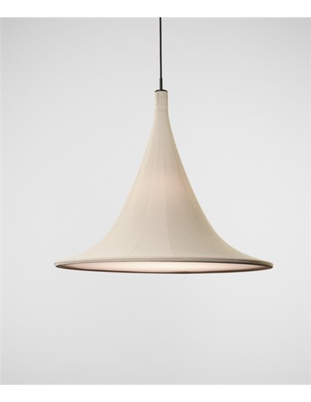 Lámpara de techo Cabana - a-emotional light – Pantalla hecha de punto 3D, Dos tamaños: 60 cm/90 cm