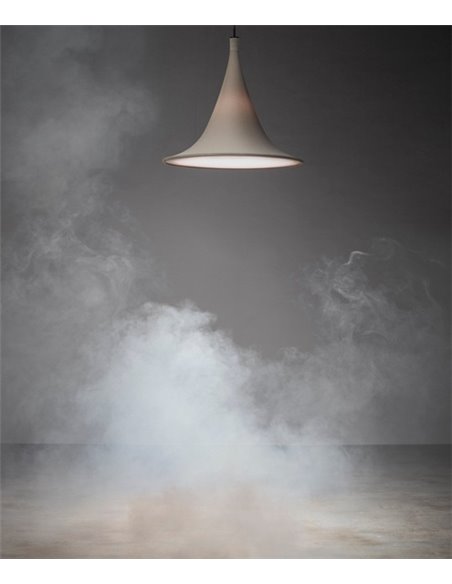 Lámpara de techo Cabana - a-emotional light – Pantalla hecha de punto 3D, Dos tamaños: 60 cm/90 cm