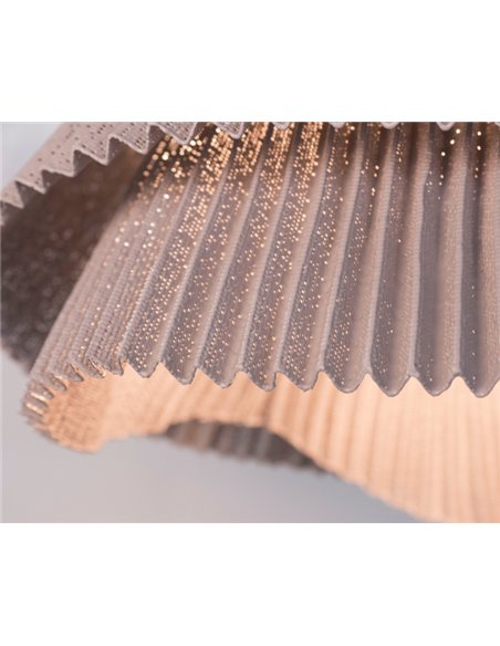 Lámpara colgante de techo Nebra – a-emotional light – Lámpara decorativa LED 2173 lm 2700K, Disponible en topo y beige