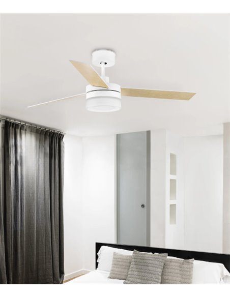 Ventilador de techo con luz y altavoz Ice - Faro 