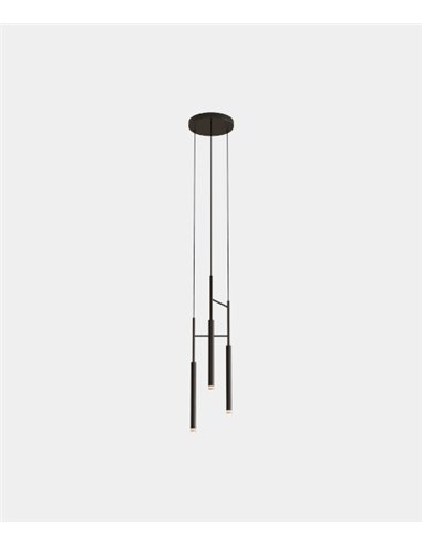 Lámpara colgante de techo Candle – LedsC4 – Disponible en 2 colores, Regulable corte de fase