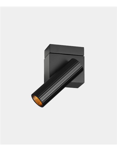 Proyector de techo Prolix – LedsC4 – Lámpara orientable de Metal, Óptica regulable para aumentar ángulo de luz, LED regulable co