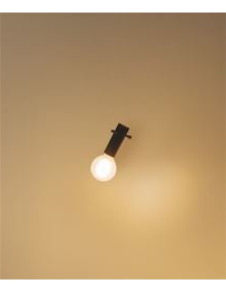 Aplique de pared empotrable/superficie Nude – LedsC4 – Lámpara orientable en 3 colores