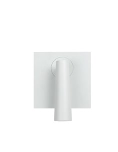 Aplique de pared Gamma Square – LedsC4 – Lámpara de lectura en 4 colores, Doble instalación: empotrado/superficie, LED 2700K