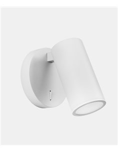 Aplique de pared Simply – LedsC4 – Lámpara de lectura con foco orientable, 1xGU10