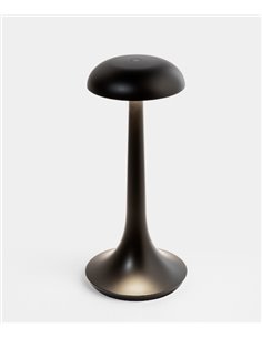 Lámpara de mesa Portobello – LedsC4 – Disponible en 2 colores, Botón touch dimmer, Carga mediante USB 2