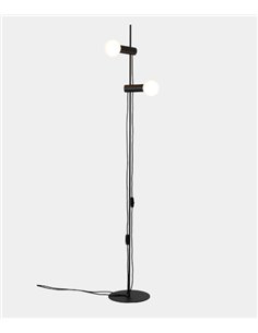 Lámpara de pie Nude Double – LedsC4 – Lámpara con 2 focos orientables, Disponible en 3 colores 2
