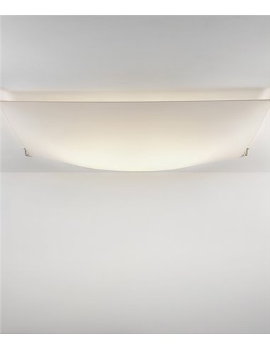 Lámpara de techo Veroca - B.lux - LED Regulable, Pantalla en 2 colores y 2 medidas