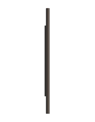 Lámpara de pared Rodi – Robi – Diseño minimalista negro, Altura: 146 cm