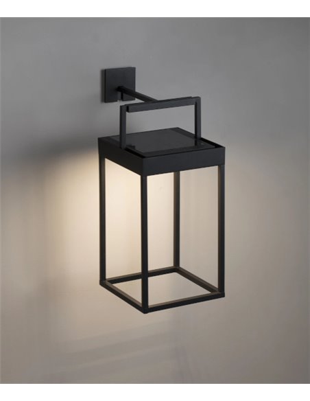 Lámpara baliza portátil Kasp – Faro – Lámpara solar, Regulable 2700-3000K, 30-50 cm