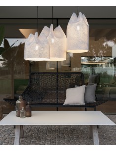 Lámpara colgante de exterior Agasallo – a-emotional light