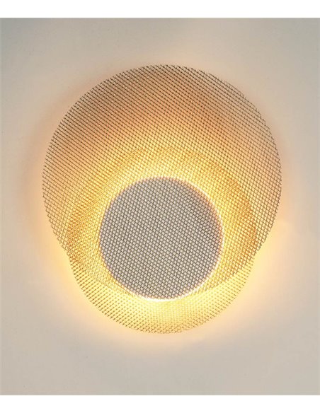 Lámpara de pared Eclipse – Myo – Aplique con disco ajustable, Ø 25 cm 
