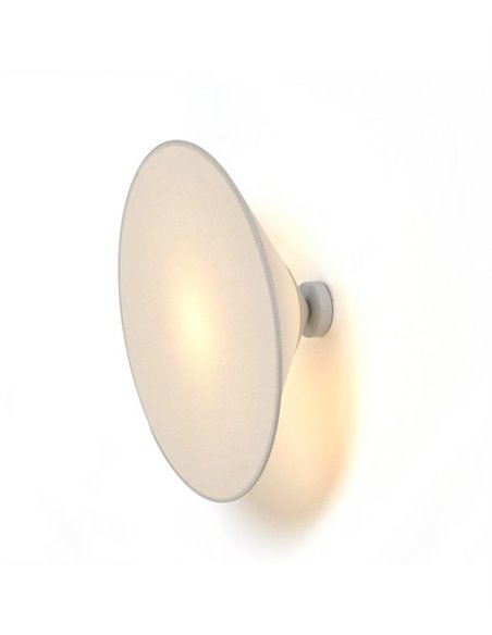 Aplique de pared Cim – Luxcambra – Diseño redondo de cotonet