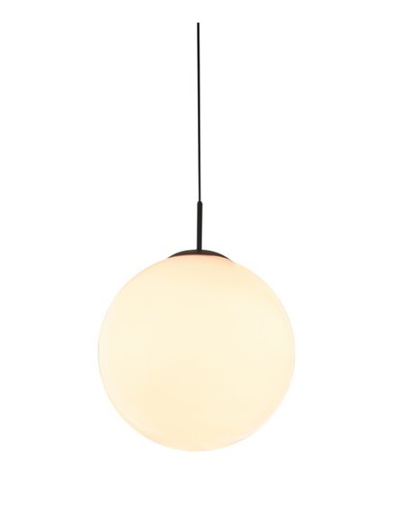 Lámpara colgante Moon – Luxcambra – Lámpara tipo bola, Ø 30 cm