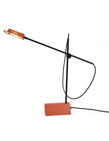 Lámpara de escritorio H2 – Luxcambra – Diseño moderno LED, pantalla orientable