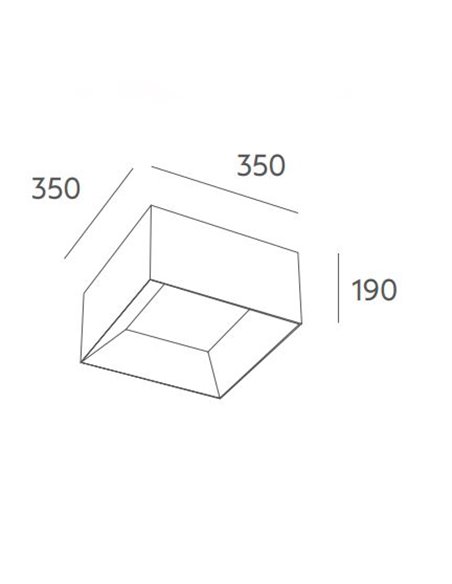 Plafón de techo Volum – Massmi