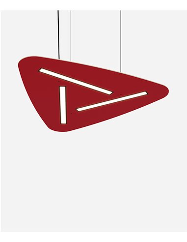Lámpara colgante Liwi – Luz Negra – Pantalla de madera contrachapada, disponible en varias opciones