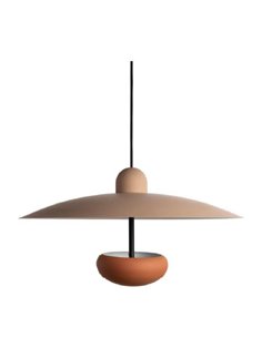 Lámpara colgante Nid – Fokobu – Pantalla semiesférica en varios colores, diseño elegante 2