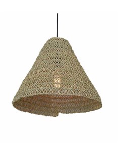 Lámpara colgante Volcano – Fokobu – Pantalla de fibra natural, disponible en 3 tamaños 2