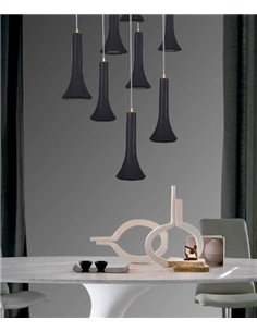 Lámpara colgante Fleche – Fokobu – Lámpara moderna de madera de abedul, disponible en 2 colores 2