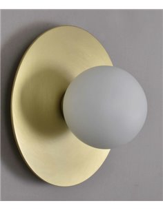 Aplique de pared Lineal – Fokobu – Lámpara bola en 3 colores