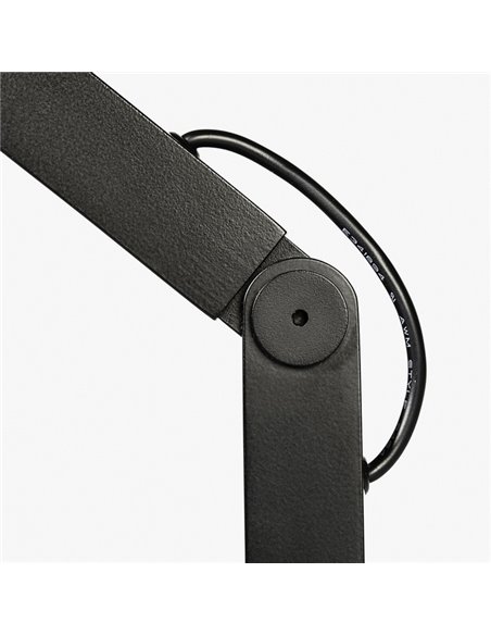 Lámpara de escritorio Inviting – Faro – Lámpara de estudio con cabezal orientable, LED regulable