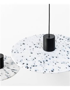 Lámpara colgante Confetti - Faro - Pantalla fabricada en materiales reciclados, 2 tamaños 2