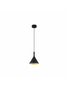 Lámpara colgante Pam - Faro - Diseño minimalista de acero, disponible en blanco o negro