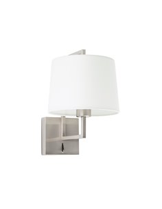 Aplique de pared Frame – Faro – Iluminación ambiental, pantalla de tela 2