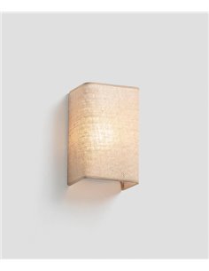 Aplique de pared Otton RTC vertical – Faro – Lámpara de lino